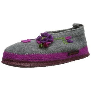 Chaussons femme sale giesswein tangerhütte bleu