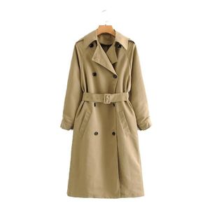 MANTEAU - CABAN Manteau,Wixra – veste longue imperméable à Double 