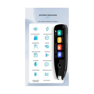Stylo Scanner Portable P301, 112 langues, outil de traduction