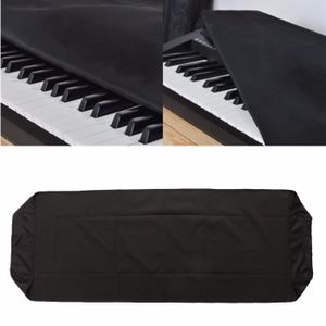 YUEKUN Housse de transport pour piano électrique 61 touches rembourrée avec bandoulière réglable et poches supplémentaires anti-poussière