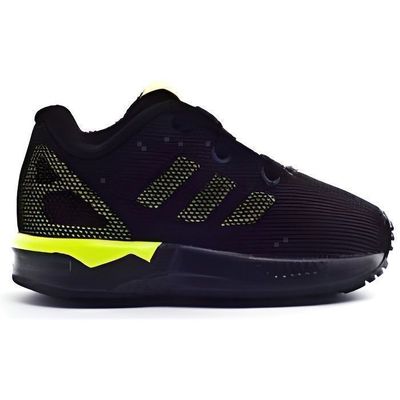 Basket Adidas Zx Flux ADIDAS ORIGINALS Enfant Noir Synthetique Plat Lacets Noir Cdiscount Chaussures