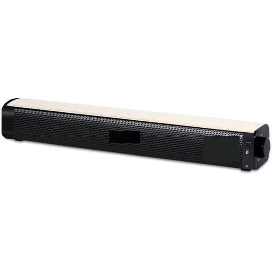 BARRE DE SON PC Haut-Parleur Alimenté par USB Barre de Son pour TV PC