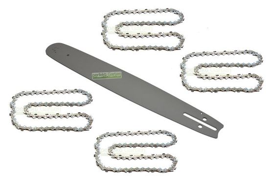 3 Chaînes De Scie 45cm - 1,3mm, 3/8", 62 Maillons - Compatible Scheppach CSE2700