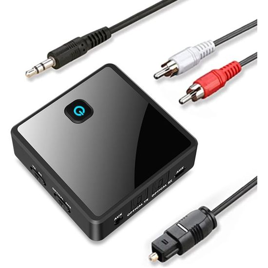 M-VAVE SK7 - Adaptateur MIDI sans fil, Bluetooth 5.0 DIN5, interface entrée/sortie MIDI pour claviers, synthétiseurs et contrôleurs – Latence ultra-faible, compatible iOS/Android/Windows