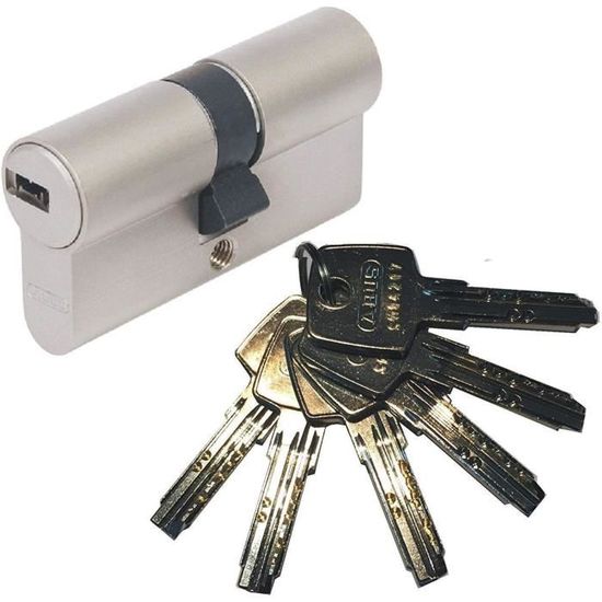 ABUS EC550 Cylindre De Serrure  A/b  40/40  C=80  Avec 6 Cl S