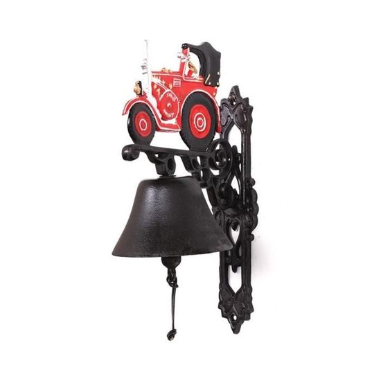 Juvale Cloche de dîner en fonte pour porte d'entrée extérieure, porche