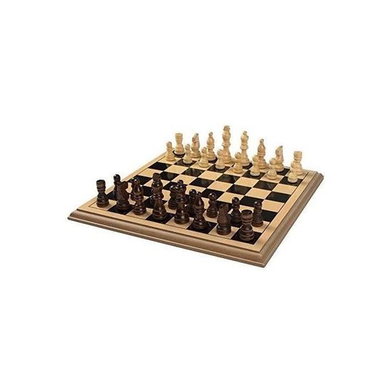 Pions D'échecs En Bois Massif - Taille 5 - Jeu De 32 Pièces Pour échiquier
