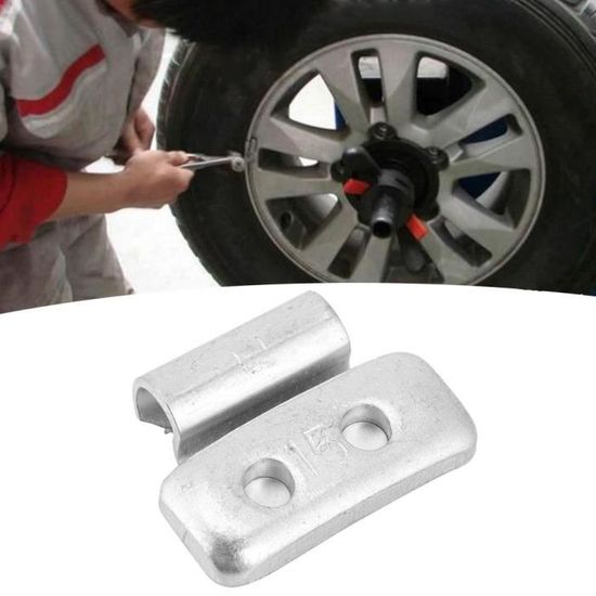 Dioche Équilibre du poids des roues Wheel Balance Weights, 100pcs 15g/0