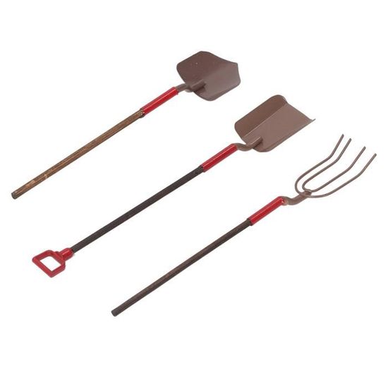 CORHAD 4 Pièces Miniature Jardinage Outils Miniatures Légers