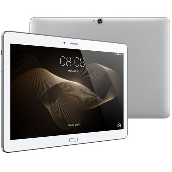 HUAWEI Tablette Tactile - Mediapad M2 10.0 - 10,1" WUXGA - 2Go RAM - Android 5.1 + EMUI 3.1 - Octa Core -ROM 16Go - 4G LTE - Argent