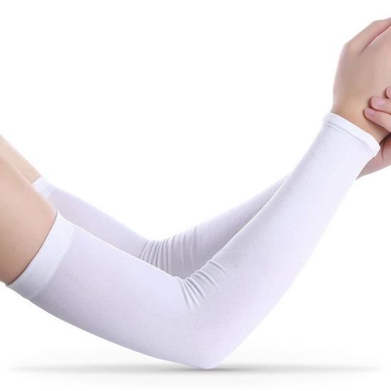 AWOCAN Lot De 3 Manchons Bras Homme Femme - Protection UV, Tatouage, Sport & Rafraîchissant Soie Glacée