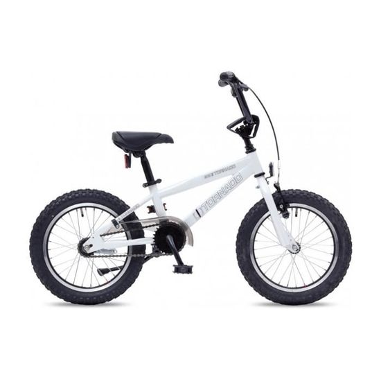BMX TORNADO 16" - ROYAL - Blanc - Rigide - Vélo loisir - Enfant