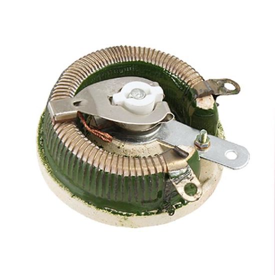 3X 100W 100 Ohm Rheostat En Ceramique De Enroue De Resistance Rotative De Potentiometre