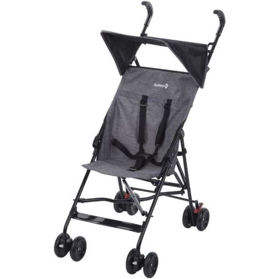 Safety 1st Peps Canopy Poussette Canne Fixe Legere 6 mois a 3.5 ans Black Chic20 Cdiscount Puericulture Eveil bebe
