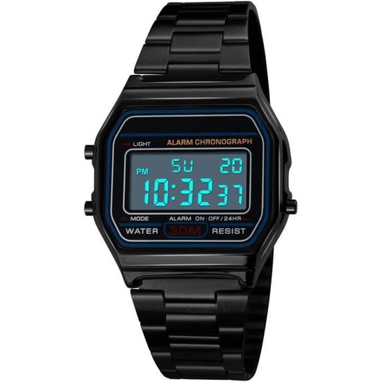 Montre De Poche Vintage à Quartz Avec Chaîne - Dorée, Cadran Grand, Style Rétro Pour Homme Et Femme - 4