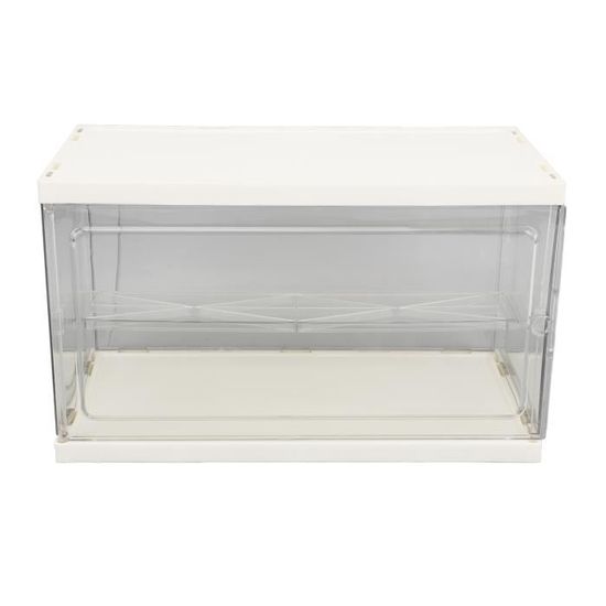 Vitrine Garage Pour Voitures Hot Wheels 1/64 - Avec éclairage LED Et Couvercle Acrylique - Empilable