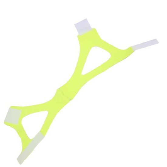 Sangle De Menton Adams Football Pro Noire Taille Adulte - Neuf, Livraison Express