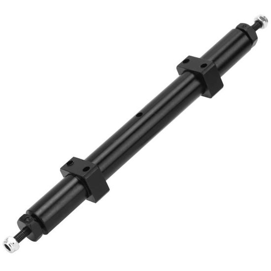 Ensemble complet d'essieu avant arrière en alliage d'aluminium CNC pour essieux 1/10 RC Crawler RC-4WD Gela-nde II TF2 D110 Yo-ta II (Noir Ensemble complet d'essieu avant arrière en alliage d'aluminium CNC pour essieux 1/10 RC Crawler RC-4WD Gela-nde II TF2 D110 Yo-ta II (Noir
