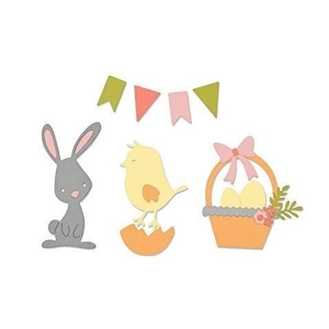 Sizzix Thinlits Set Di 5 Fustelle Per Scrapbooking - Fiori Fragili Di Debi Potter - Ritagli Complessi Per Biglietti