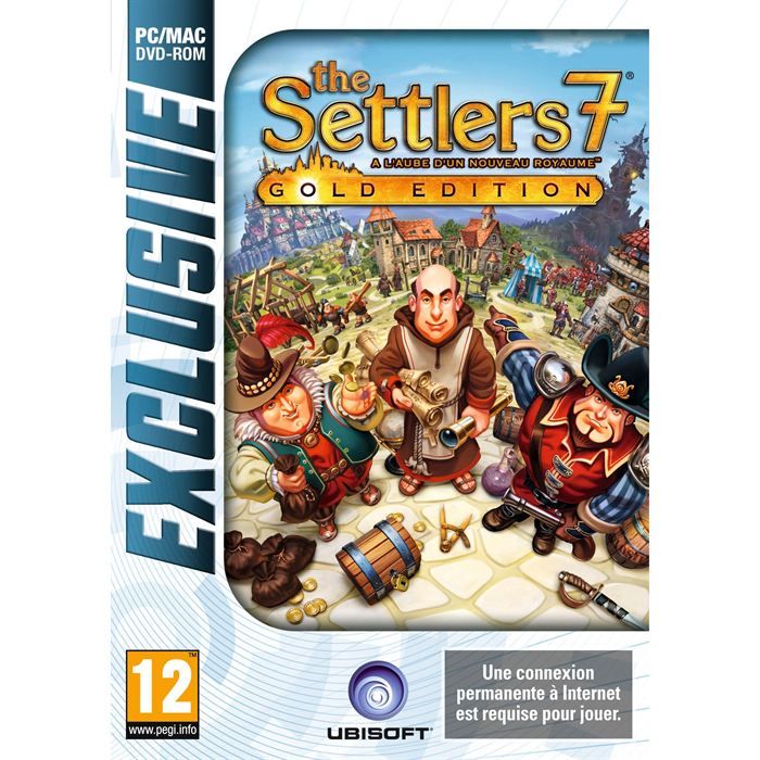Ubisoft Kol Eur June 2012 Settlers 7 Gold / Jeu PC