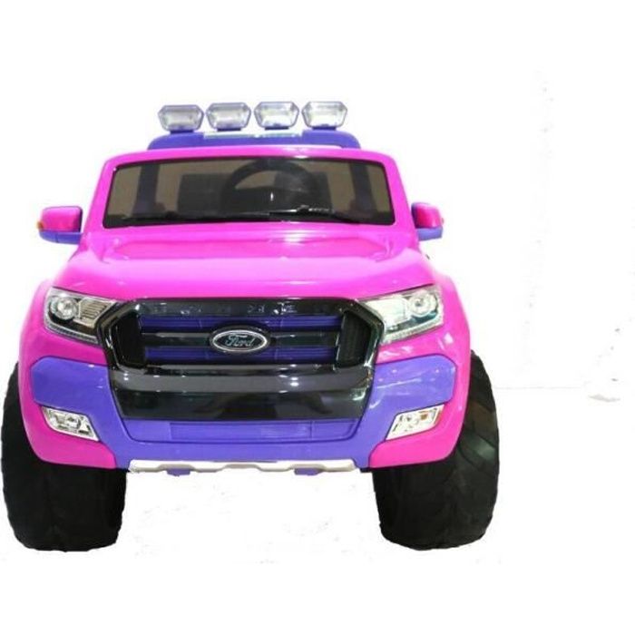 Ford Ranger 4x4 MP4 LUXURY Rose - Voiture électrique pour enfant avec batterie 12v et télécommande