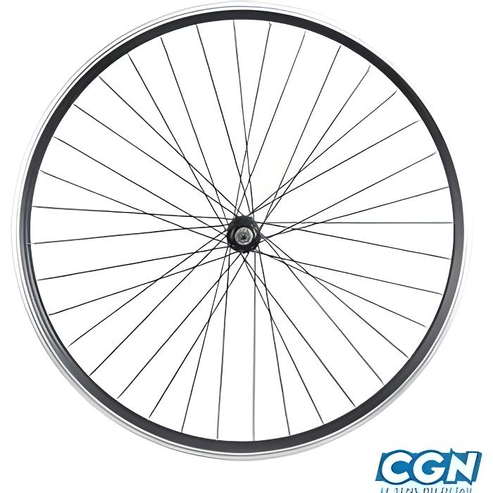 Roue vtt 29- av blocage v-brake alu noir double paroi 36t