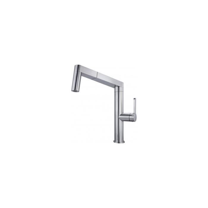 MITIGEUR PANERA-S INOX BROSSE - BLANCO - Accueil > Accueil > CODEP > EDM > ROBINETTERIE > MITIGEUR DOUCHETTE