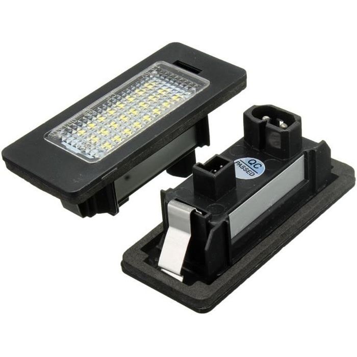 2PCS 24 LED SMD FEUX ECLAIREUR PLAQUE IMMATRICULATION POUR BMW E81 E82 E90 E91