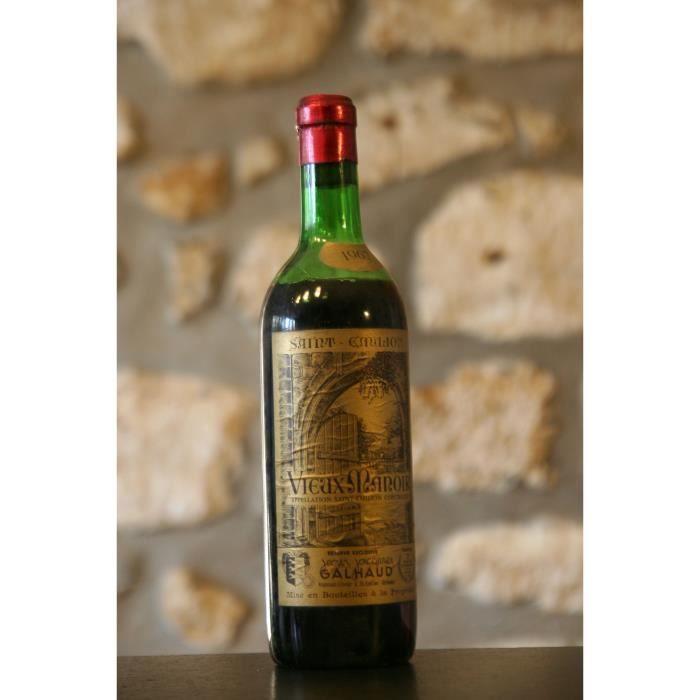 St Emilion grand Cru,rouge,Château Vieux Manoir 1967 Simple