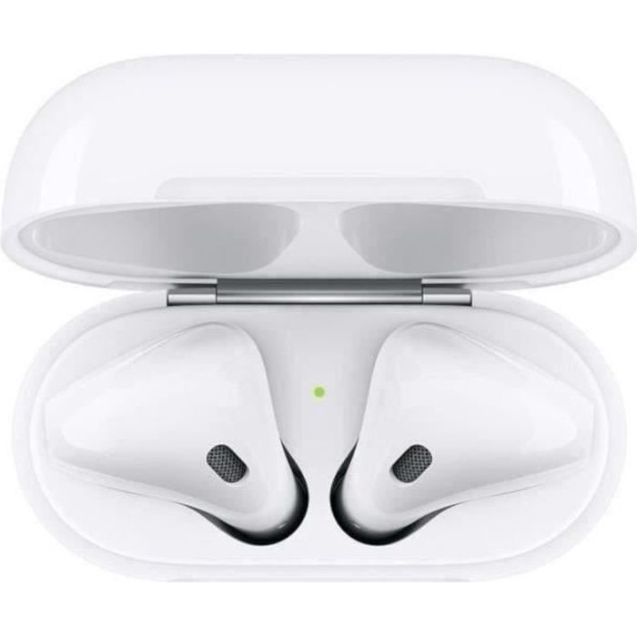 Apple Airpods 2 avec boîtier de charge sans fil
