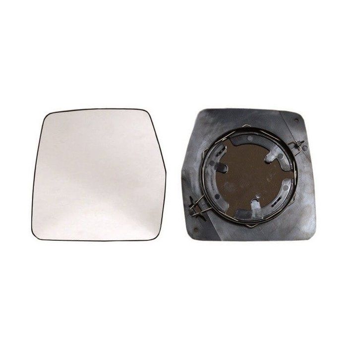 Miroir Glace rétroviseur extérieur gauche CITROËN JUMPY I phase 1, 1995-2003, (manuel), à clipser,.