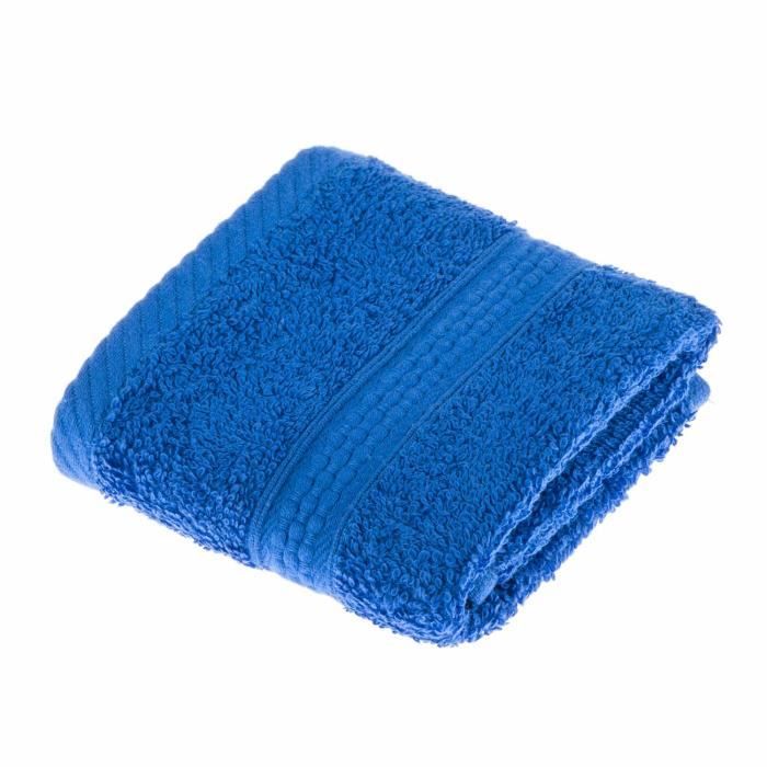 Serviette 100% Coton Bleu Roi 30 x 30 cm