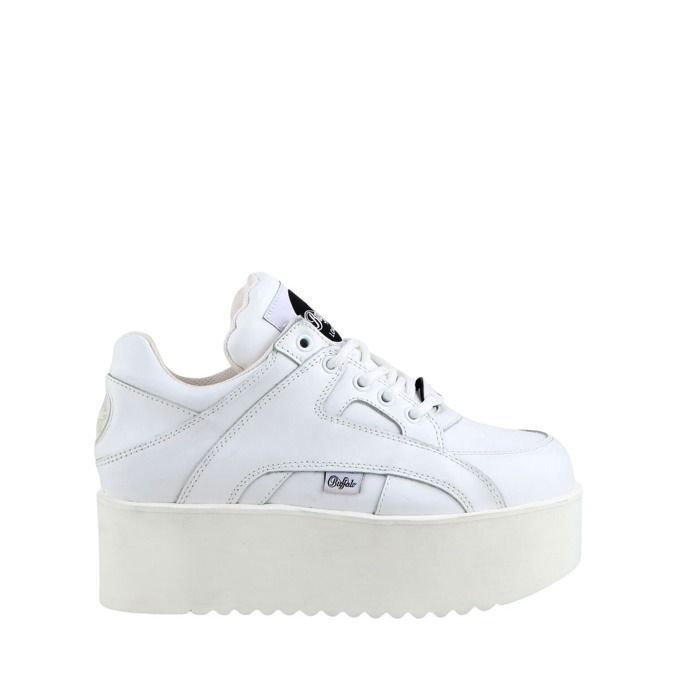 Baskets - Buffalo - London 1330-6 - Femme - Blanc
