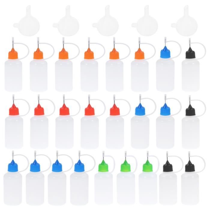 1 set de bouteilles de colle épaisses légères pour quilling bricolage peinture TATOUAGES - BIJOUX DE CORPS - BIJOUX DE CHEVEUX