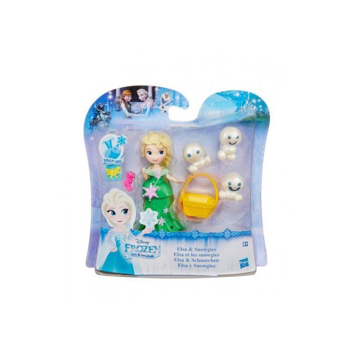 Mini Princesse : Reine Des Neiges : Elsa Et Les Snowgies - Poupee Disney Princesse
