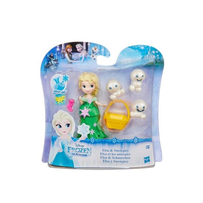 Mini Princesse : Reine Des Neiges : Elsa Et Les Snowgies - Poupee Disney Princesse