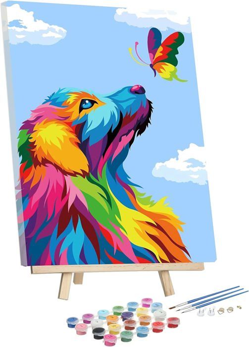 Ensemble de chien - Peinture par numéros