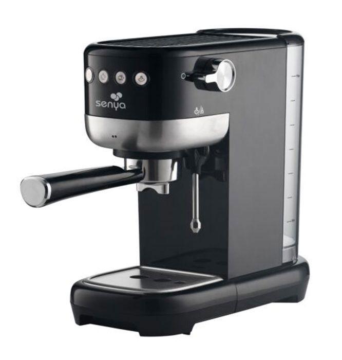 SENYA Machine  expresso noire 20 bars 11L 1350W - Tasty Coffee