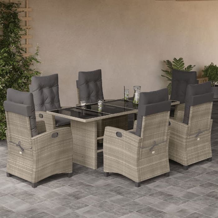 VidaXL Ensemble jardin rotin