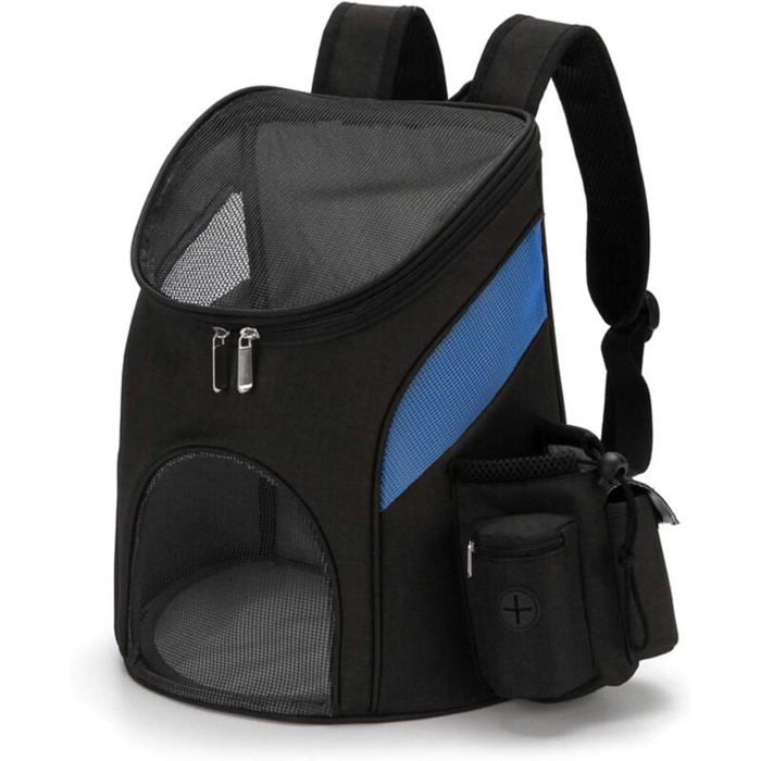 Comparer les prix de Sac dos de transport pour chien et chat avec coussin amovible pour voyage et randonne noir VHV