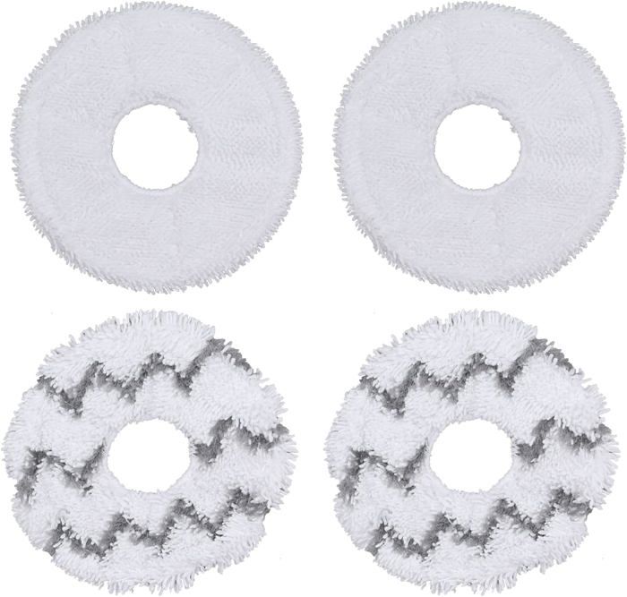 Lot De 2 Serpillères Microfibre Roboter Deals Pour Dreame X40 Master - Accessoires Haute Qualité