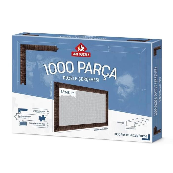 Puzzles Cadre 1000 pièces : Marron Puzzles Cadre 1000 pièces : Marron
