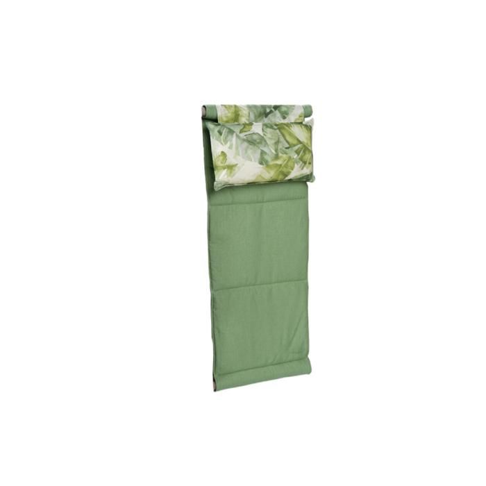 Coussin vert pour chaise longue relax MICOS et fauteuil de jardin Coussin vert pour chaise longue relax MICOS et fauteuil de jardin
