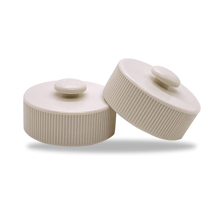 KINBOM Lot De 2 Bouchons De Piscine Intex – Bouchon De Vidange & Crépine Pompe Filtre, Compatible Piscines Hors Sol, Bleu (Ø 3,18 Cm)