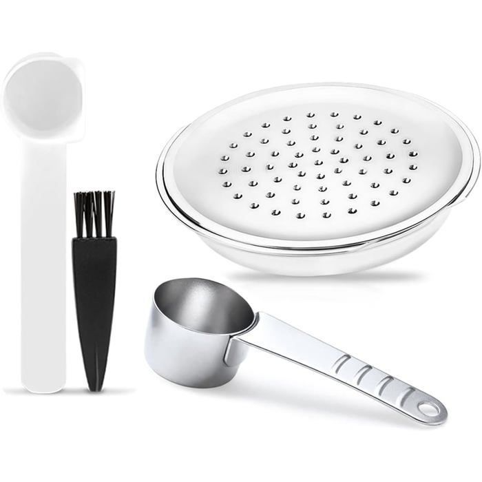 Capsule café réutilisable inox pour Senseo - XVX - HD7801 HD6592 avec cuillère - Rechargeable