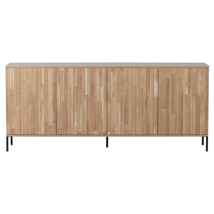 Buffet Bas - Meubles&Design - Buffet 4 portes en chêne naturel 200cm MAY Buffet Bas - Meubles&Design - Buffet 4 portes en chêne naturel 200cm MAY