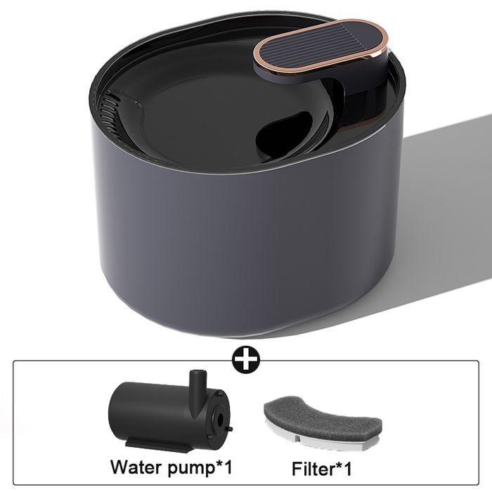 Fontaine à eau intelligente pour chat - Phoesky - 3L - Filtration en boucle - Arrêt automatique - Silencieuse