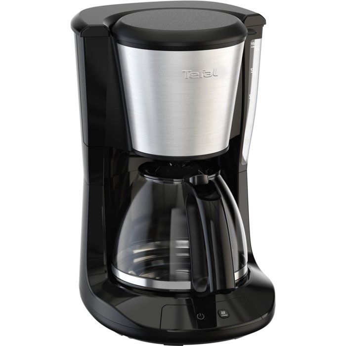 Cafetière à filtre Tefal Subito CM5S1DE0 1 25 15 Tasses Acier inoxydable antigoutte