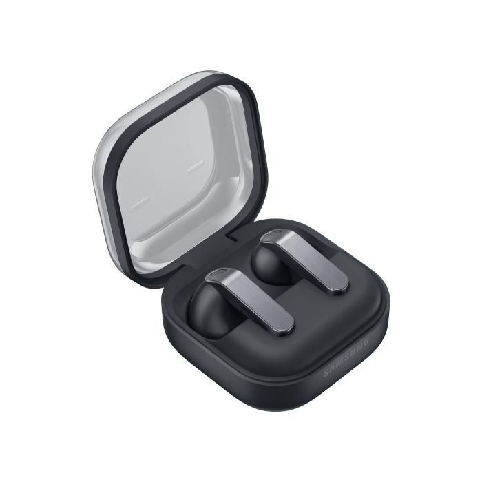 Ecouteurs Samsung Galaxy Buds4 sans fil Bluetooth avec Réduction Active du Bruit microphone et protection IP54 noirs - vue 1