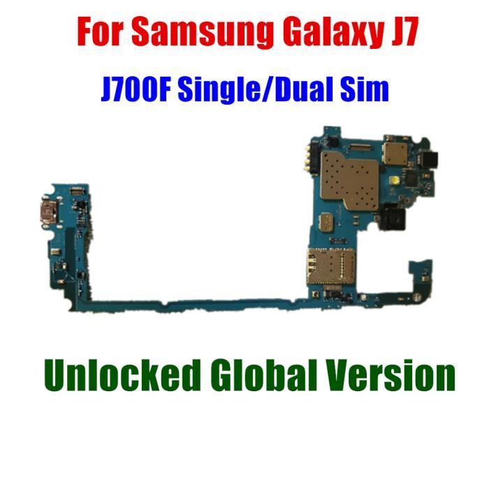 2 SIM J700F Carte mere pour Samsung Galaxy J7 J700F carte mere Cdiscount Informatique